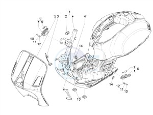 GTV 300HPE SEI GIORNI IE E4 ABS (EMEA) drawing Frame/bodywork