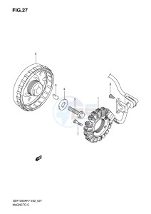 GSF1250 (E2) Bandit drawing MAGNETO