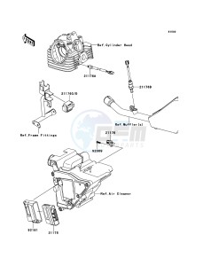 D-TRACKER 125 KLX125DEF XX (EU ME A(FRICA) drawing Fuel Injection