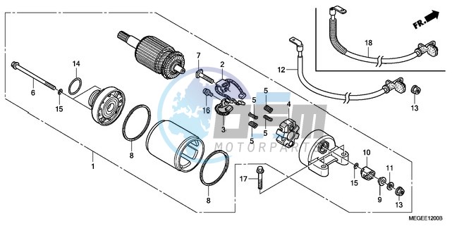 STARTER MOTOR