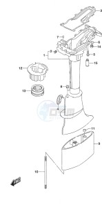 DF 4A drawing Drive Shaft Housing