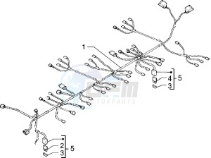 X9 250 drawing Cable harness