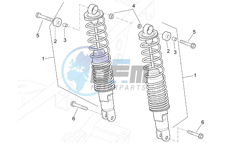 Rear Shock absorber