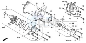 CBF1000A9 UK - (E / ABS MKH) drawing WATER PUMP