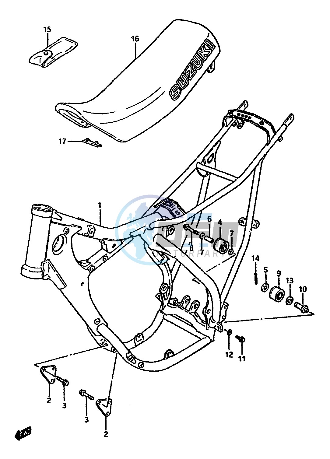 FRAME-SEAT (MODEL G)