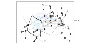 SFX50MM drawing WINDSHIELD