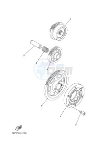 YFZ450R YFZ450RSED YFZ450R SPECIAL EDITION (18PV 18PT) drawing STARTER