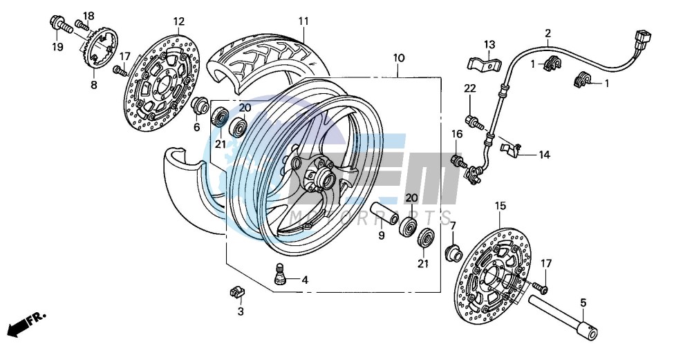 FRONT WHEEL