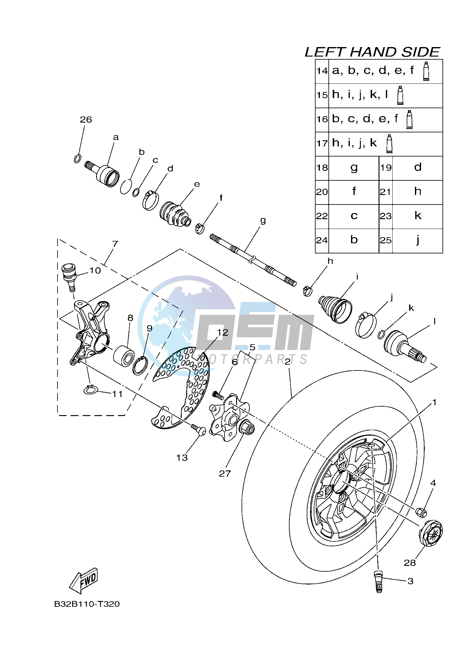 FRONT WHEEL