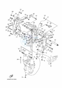 LF350XCC-2017 drawing FRONT-FAIRING-BRACKET