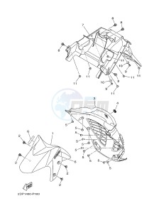 GPD125A GPD125-A NMAX125 (2DS6) drawing FENDER