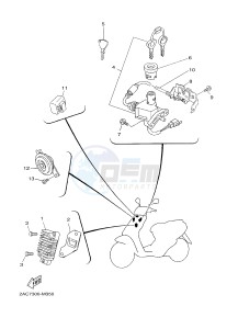 YN50FMU NEO'S 4 (B261 B261) drawing ELECTRICAL 1