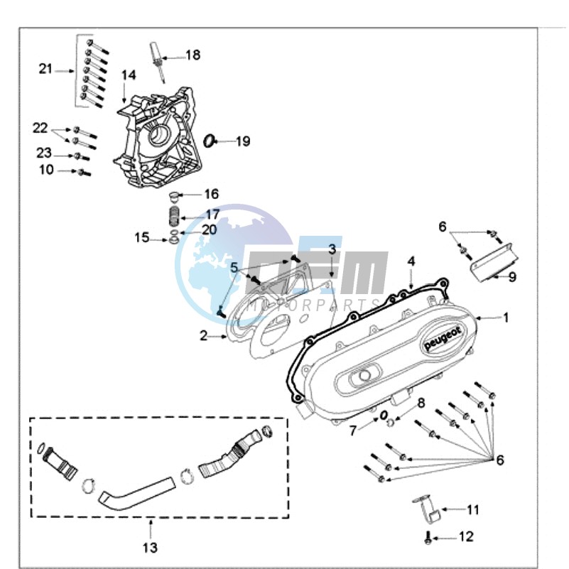 CRANKCASE COVER