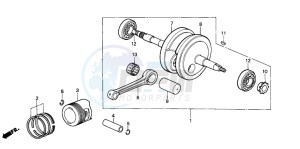 C70CW drawing CRANKSHAFT/PISTON