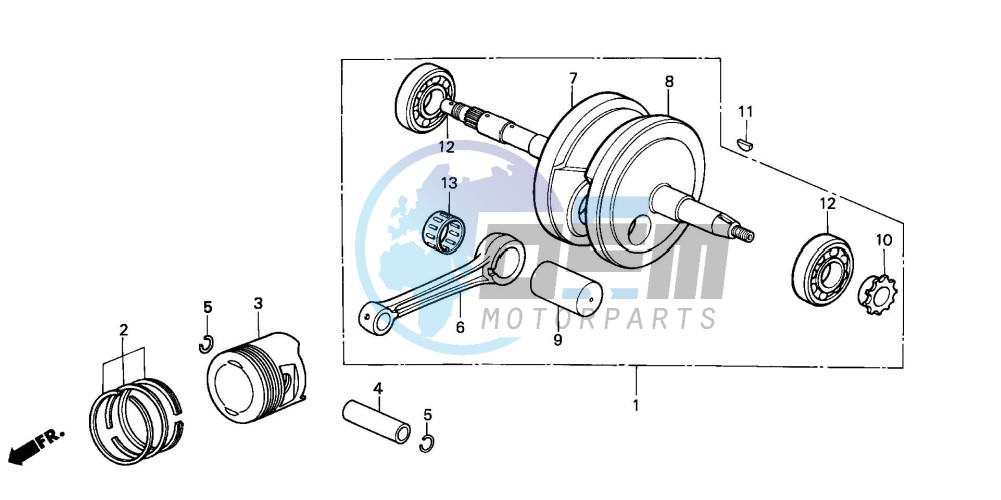 CRANKSHAFT/PISTON