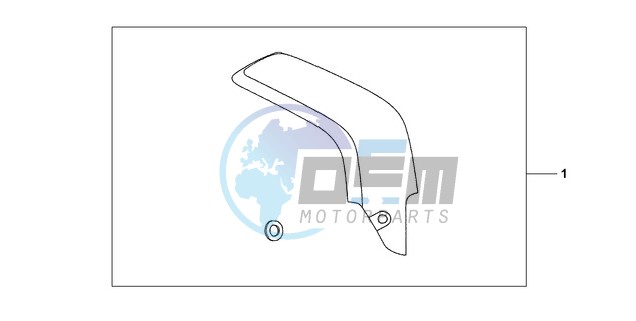 CARBON FIBER EXHAUST GUARD