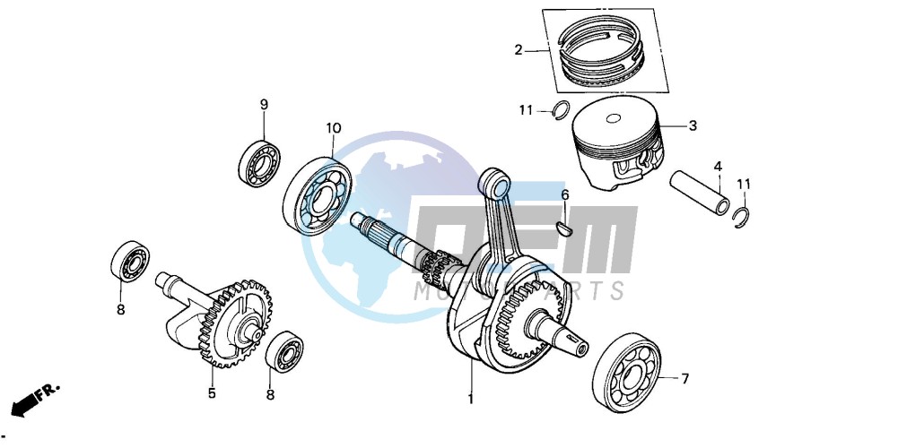 CRANKSHAFT/PISTON