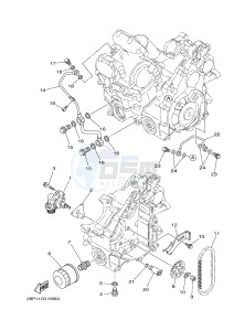 YFM550FWAD YFM5FGPB GRIZZLY 550 EPS (1HSA) drawing OIL PUMP