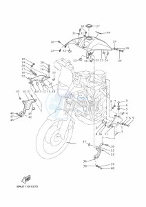 XTZ690 TENERE 700 (BHL9) drawing FUEL TANK 2