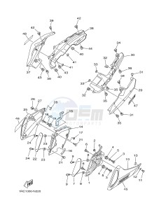 MT09 900 (1RC1 1RC2) drawing SIDE COVER