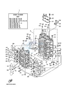 Z200PETOL drawing CYLINDER--CRANKCASE-1