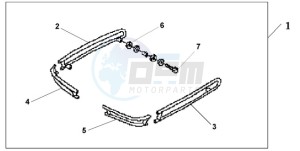 GL1800A ED drawing SADDLEBAG GUARD P