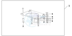 NT700V drawing KIT CARRIER BRKT