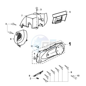 TKR 2 WRCA EU drawing CRANKCASE COVER