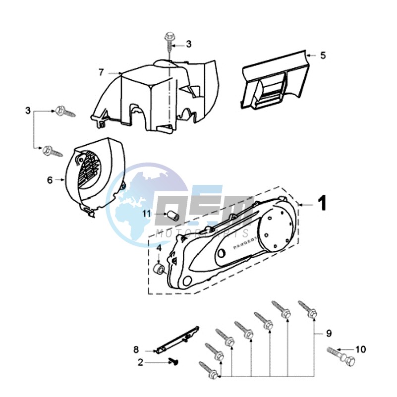 CRANKCASE COVER