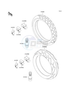 ZG 1000 A [CONCOURS] (A15-A19) [CONCOURS] drawing TIRES