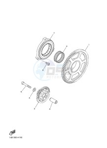 YZF-R1B 1000 (1KBP) drawing STARTER