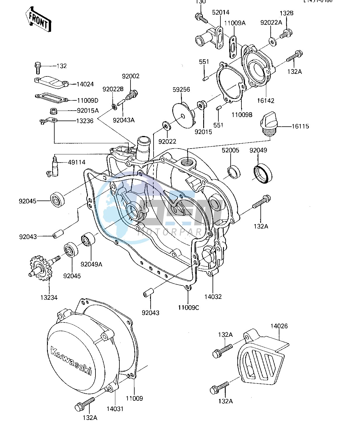 ENGINE COVERS_WATER PUMP