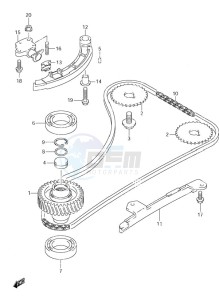 DF 90 drawing Timing Chain