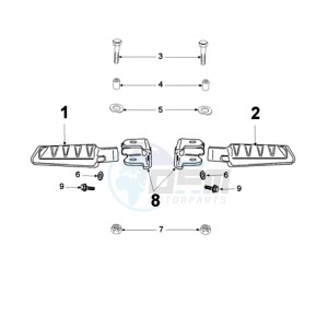 LUDIX 14 RLA ELEGANCE drawing FOOT SUPPORT