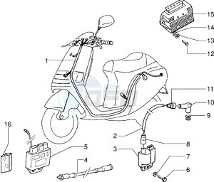 Skipper 125 drawing Electrical devices