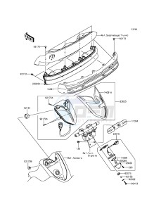 VULCAN_1700_VOYAGER_ABS VN1700BGF GB XX (EU ME A(FRICA) drawing Taillight(s)