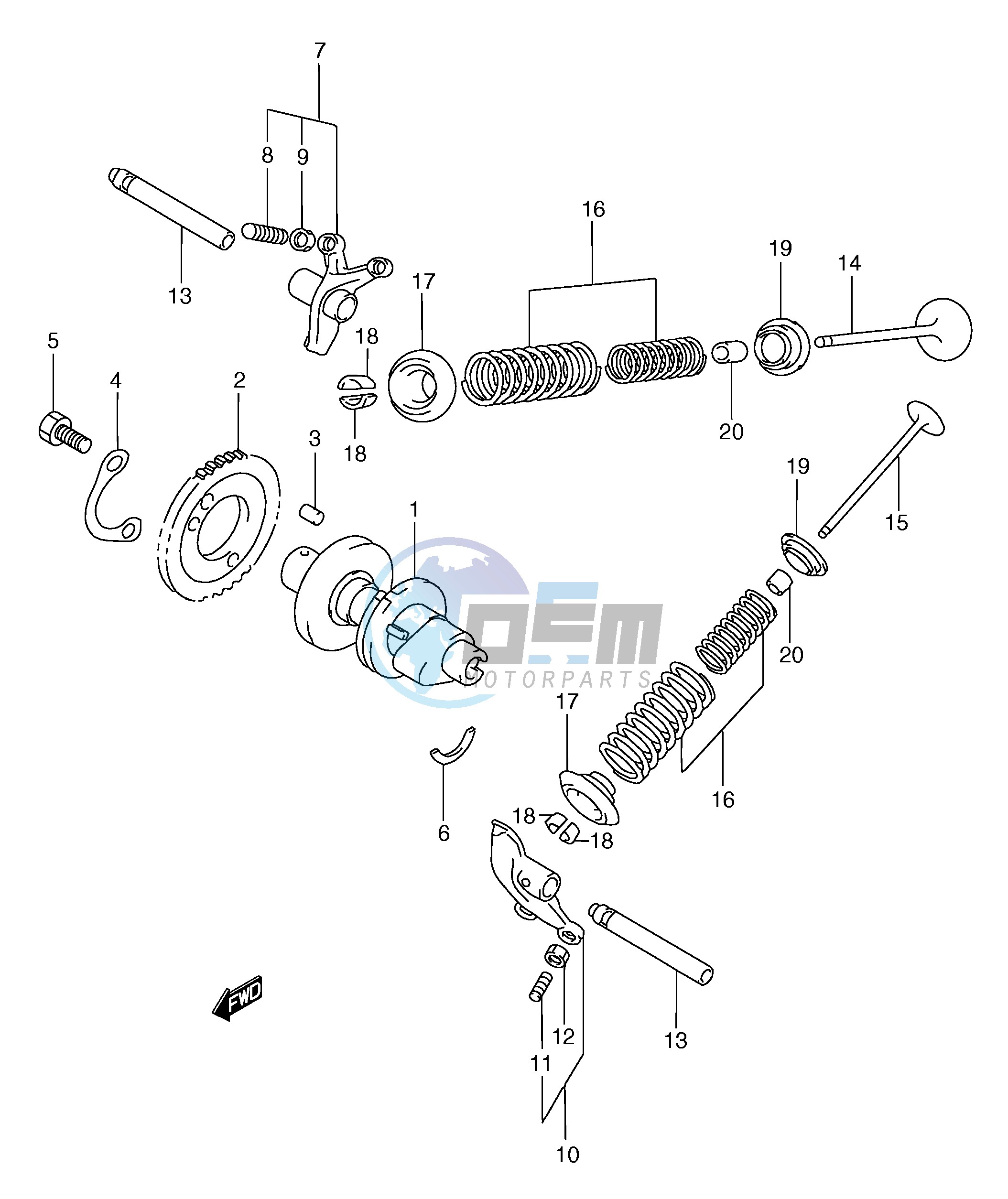 CAM SHAFT VALVE