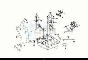 SYMPHONY ST 50 (XL05W1-EU) (E5) (M1) drawing FUEL TANK