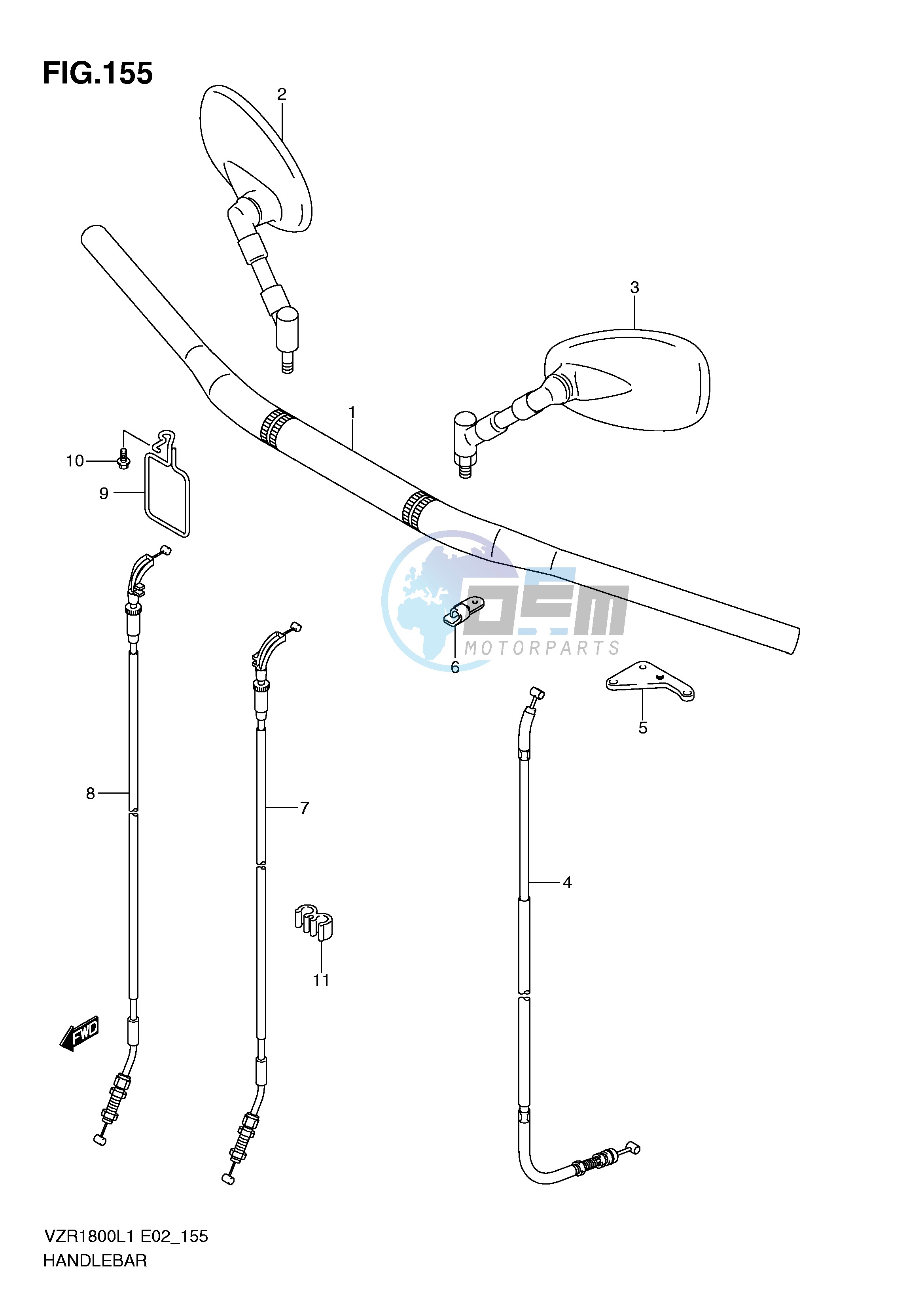 HANDLEBAR (VZR1800L1 E19)