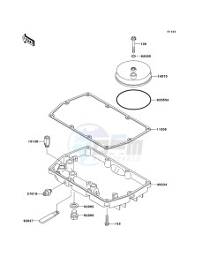 ER-5 ER500-C5P GB XX (EU ME A(FRICA) drawing Breather Cover/Oil Pan