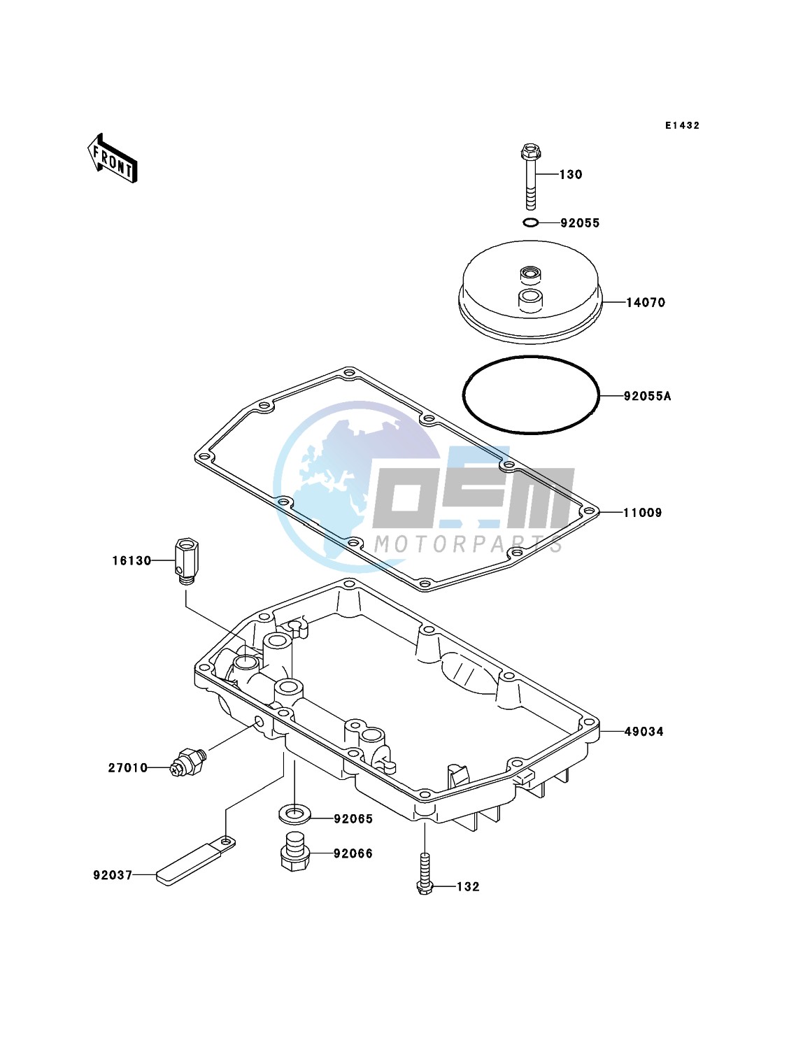 Breather Cover/Oil Pan