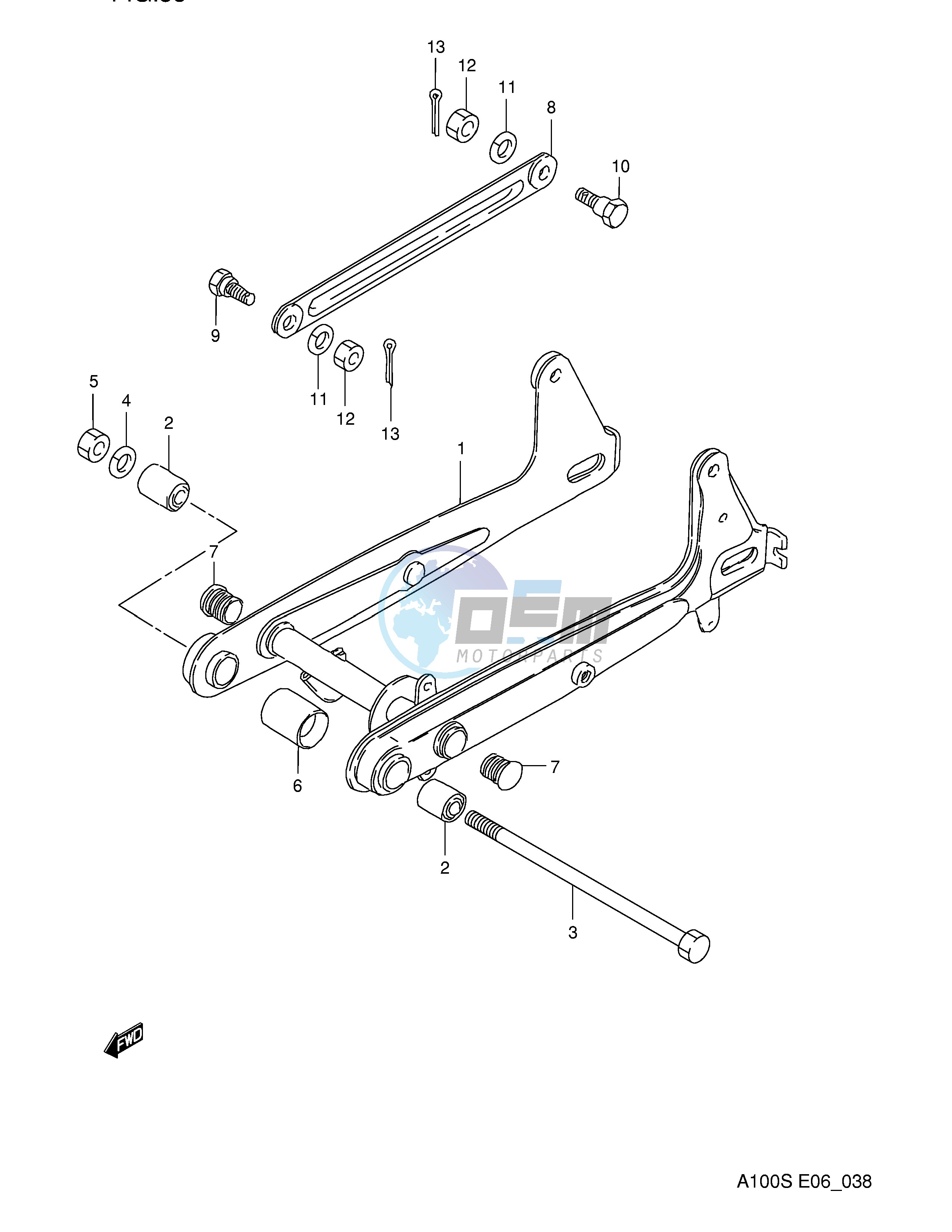 REAR SWINGING ARM