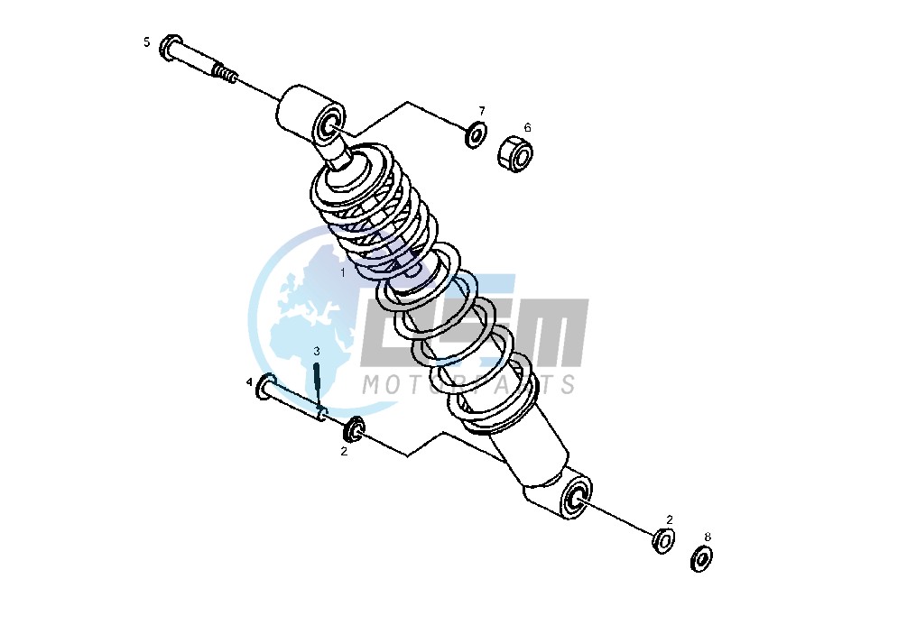 REAR SHOCK ABSORBER