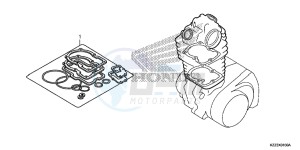 CRF250LD CRF250L UK - (E) drawing GASKET KIT A