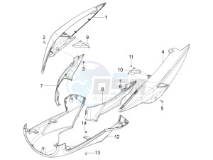 Typhoon 50 4T 4V E2 (NAFTA) drawing Side cover - Spoiler