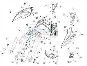 RX 125 E4 (EMEA) drawing Front body