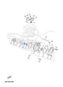 YPR125R XMAX 125 EVOLIS 125 (2DMF 2DMF) drawing WATER PUMP