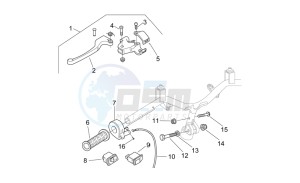 SR 50 Air 1997-2001 drawing Controls I