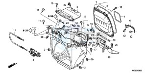 NC700XD NC700X 2ED drawing LUGGAGE BOX