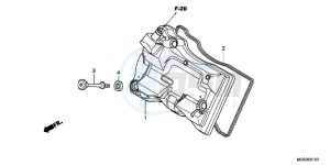 NC700XDC drawing CYLINDER HEAD COVER